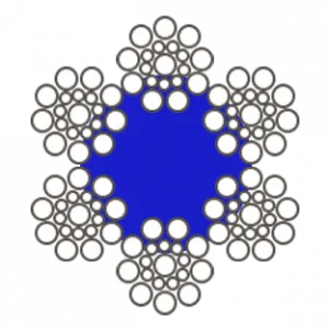 Стальной канат ГОСТ 3077-80 41 мм ГЛ-В-Н-Р-Т-1770/180 ПП А1 — фото превью