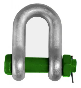 Скоба прямая с болтом и гайкой G-4153 Green Pin SAK170SL г/п 17 т — фото превью