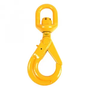 Крюк самозакрывающийся с вертлюгом на шарикоподшипнике Haklift VAKL16KL г/п 8 т, 8 класс — фото превью