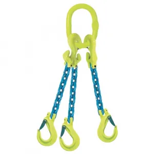 Строп цепной трехветвевой 3СЦ 21 т, 8,5 м, 10 класс, GrabiQ TG3-EGKN — фото превью