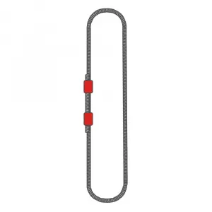 Строп канатный кольцевой УСК2 4 т, 6 м неоцинкованный — фото превью