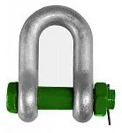 Скоба прямая с болтом и гайкой G-4153 Green Pin SAK350SL г/п 35 т — фото превью