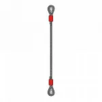 Ветвь канатная ВК 5 т, 8,5 м оцинкованная — фото превью