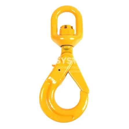 Крюк самозакрывающийся с вертлюгом на шарикоподшипнике Haklift VAKL78KL г/п 2 т, 8 класс - основное фото