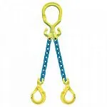 Строп цепной двухветвевой 2СЦ 2,1 т, 1 м, 10 класс, GrabiQ MG2-GBK — фото превью