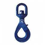 Крюк самозакрывающийся с вертлюгом на шарикоподшипнике Haklift VAKAL1016KL г/п 10 т, 10 класс — фото превью