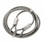 Строп канатный петлевой УСК1 4 т, 6,5 м неоцинкованный — фото превью