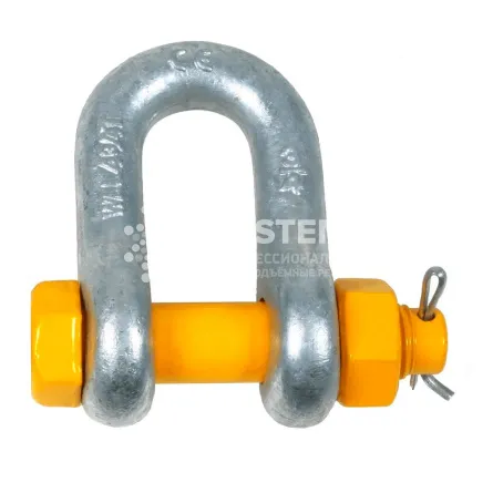 Скоба прямая с болтом и гайкой G-2150 Haklift SAK120SLBP г/п 12 т - основное фото