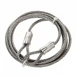 Строп канатный петлевой УСК1 1 т, 10 м оцинкованный — фото превью